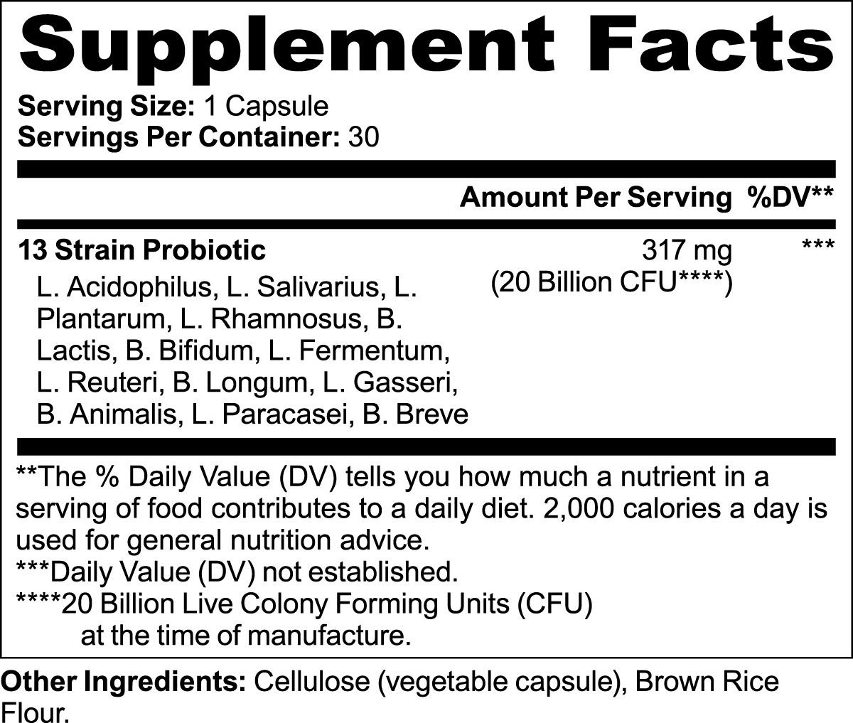 Raiz - Probiotic 20 Billion