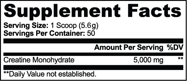 Fuerza - Creatine Monohydrate