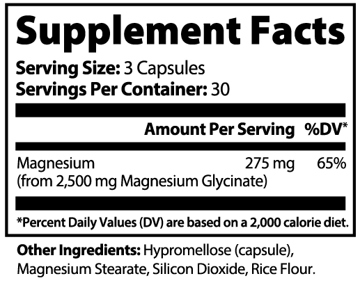 Calma. Magnesium Glycinate